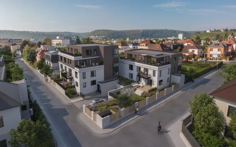 Představujeme rezidenční projekt Viladomy Voborského v pražských Modřanech